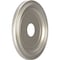 Ekena Millwork Traditional PVC Medallion (Canopies up to 9 1/2"), 16"OD x 3 1/2"ID x 1 3/8"P, Bright Coat Aluminum CMP16TRBAL - alternate 2